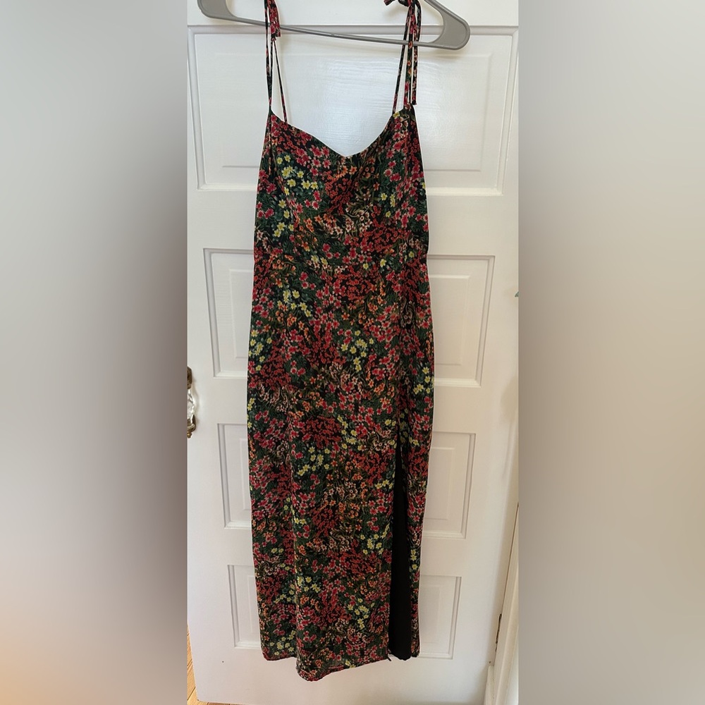 Park & Fifth Pink Red Maxi Slip Dress - Picture 4 of 4